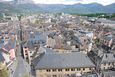 Vue de chambery depuis le sommet de la Tour Carrée