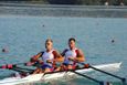 Hudry-macquet : un duo en deux de couple sur le lac d'Aiguebelette